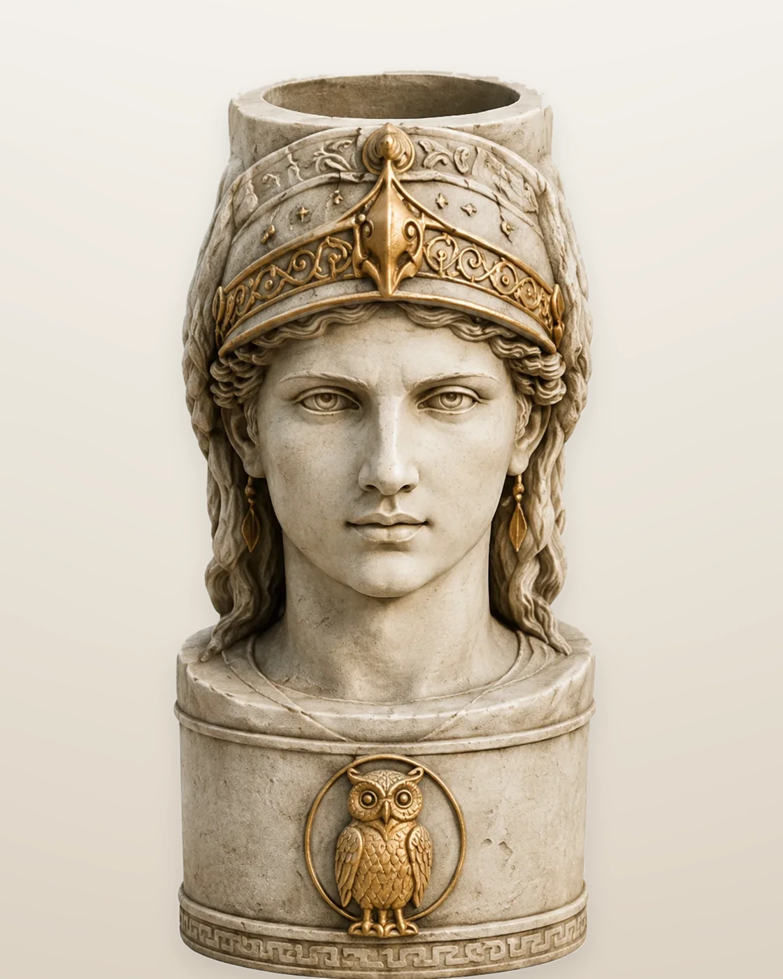 Ghiveci sculptural Athena Matrio
